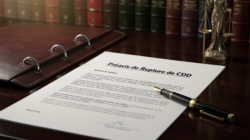 Préavis rupture CDD : 4 points clés à retenir absolument